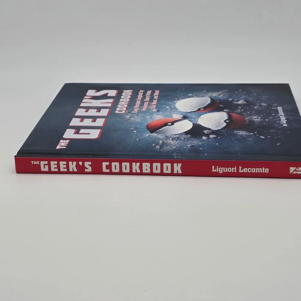 The Geek's Cookbook Hardcover Pop Culture Recipes Star Wars Harry Potter Pokemon